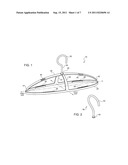 Elliptical Garment Hanger diagram and image