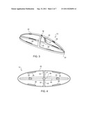 Elliptical Garment Hanger diagram and image