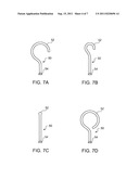 Elliptical Garment Hanger diagram and image