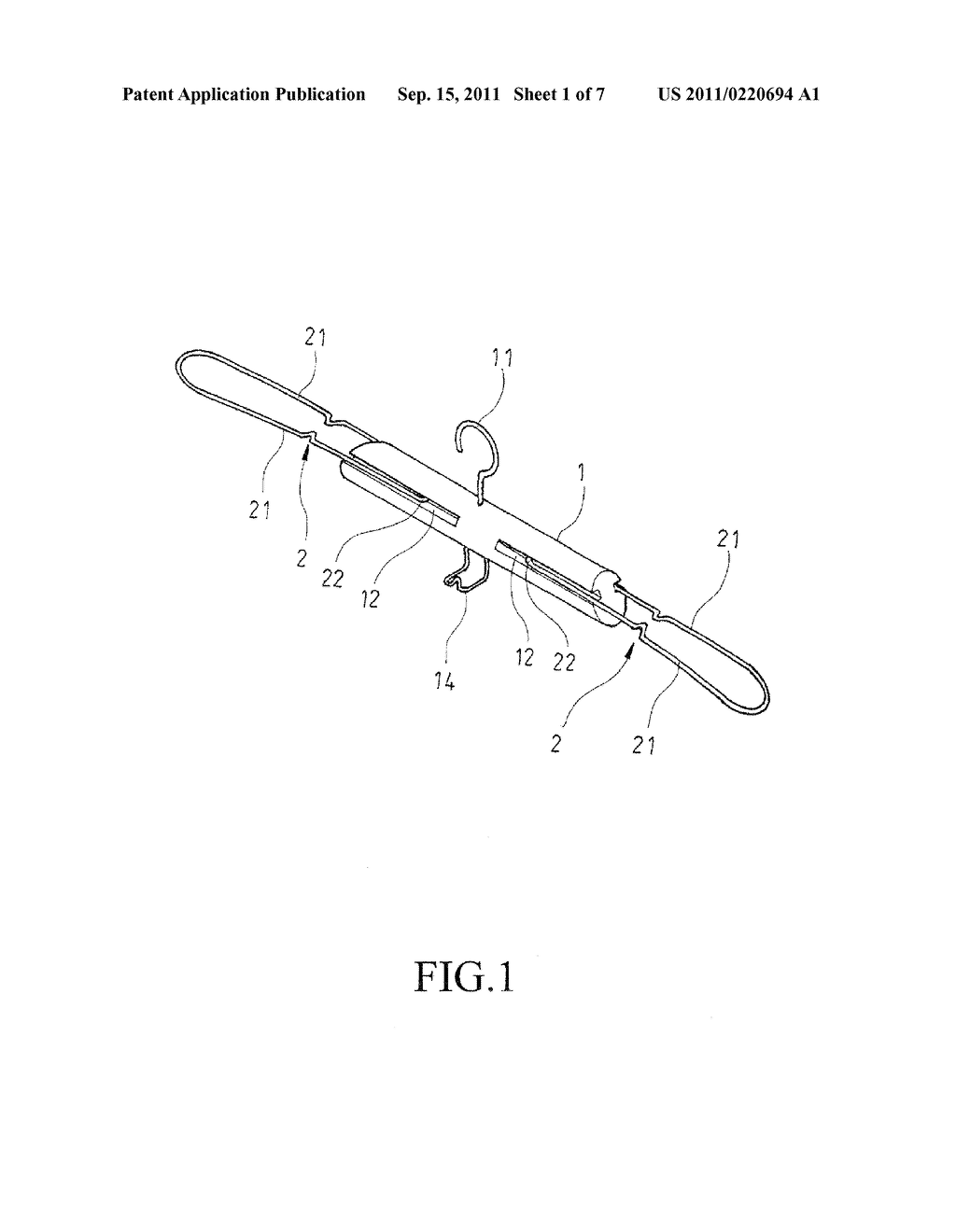 EXTENDIBLE CLOTHES HANGER - diagram, schematic, and image 02