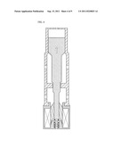 DISPLACEMENT CONTROL VALVE FOR VARIABLE DISPLACEMENT COMPRESSOR diagram and image