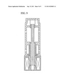 DISPLACEMENT CONTROL VALVE FOR VARIABLE DISPLACEMENT COMPRESSOR diagram and image