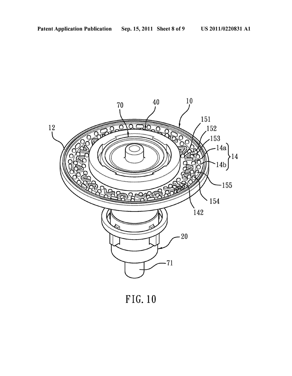 Film for flush valve and positioning set thereof - diagram, schematic, and image 09