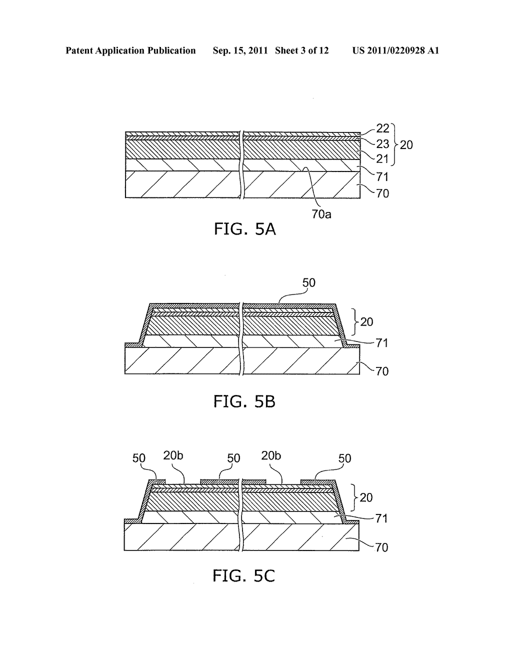 SEMICONDUCTOR LIGHT EMITTING ELEMENT AND METHOD FOR MANUFACTURING SAME - diagram, schematic, and image 04