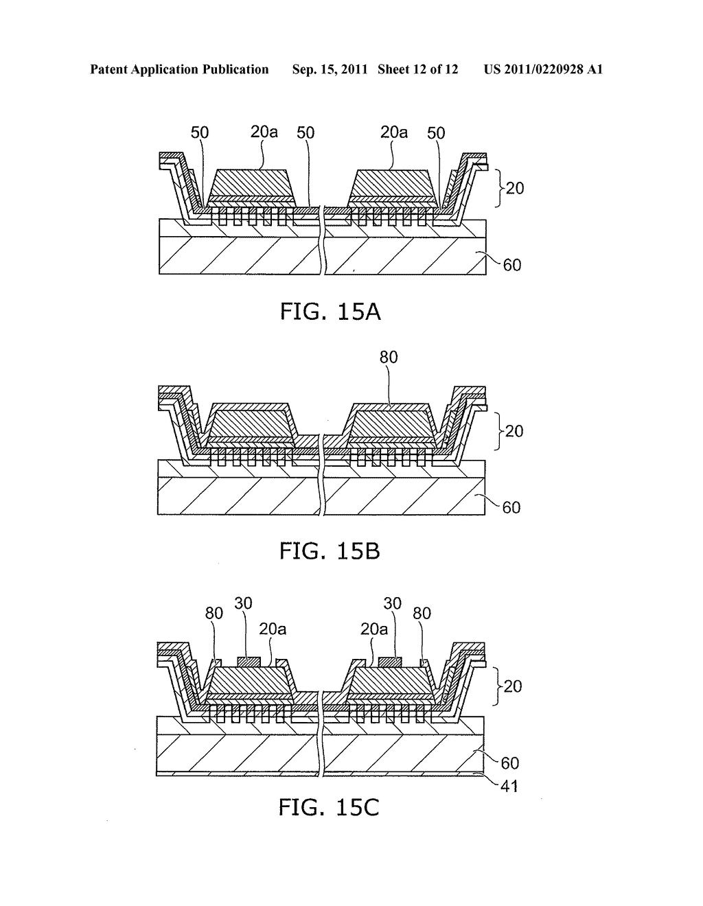 SEMICONDUCTOR LIGHT EMITTING ELEMENT AND METHOD FOR MANUFACTURING SAME - diagram, schematic, and image 13