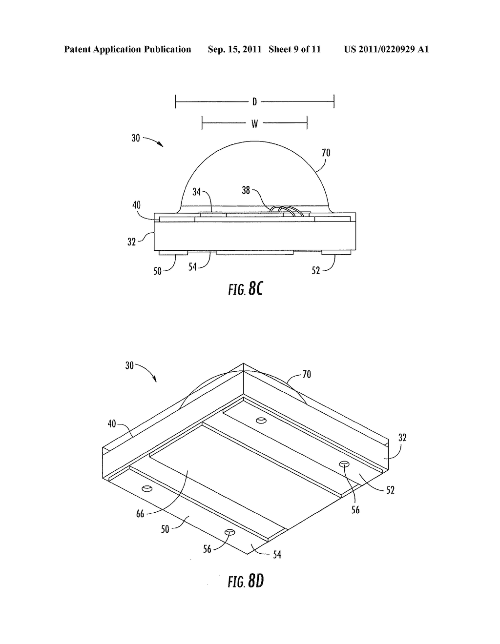 WARM WHITE LEDS HAVING HIGH COLOR RENDERING INDEX VALUES AND RELATED     LUMINOPHORIC MEDIUMS - diagram, schematic, and image 10