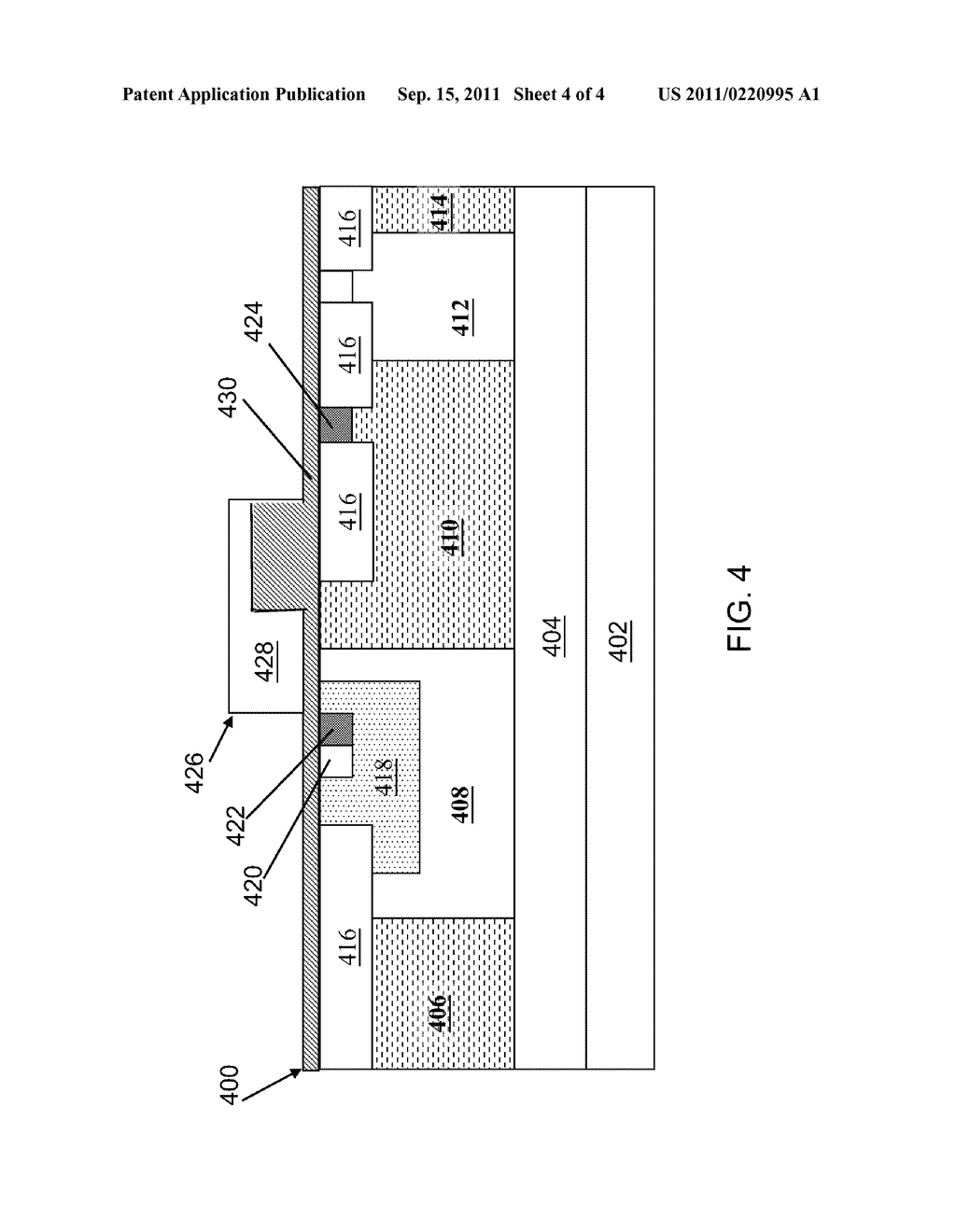 Semiconductor Device Having Multi-Thickness Gate Dielectric - diagram, schematic, and image 05