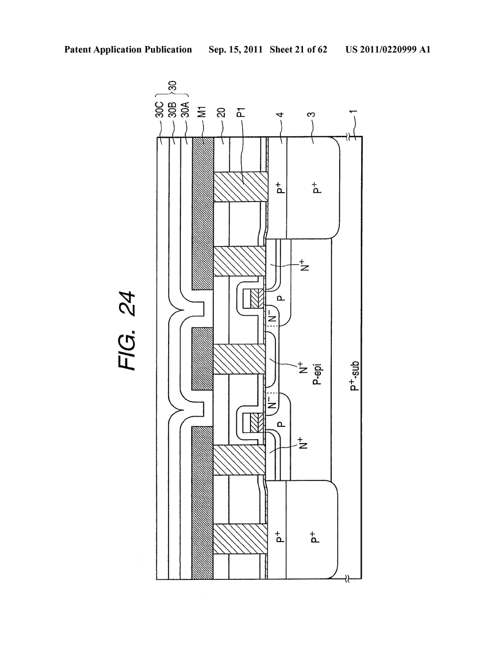 SEMICONDUCTOR DEVICE AND A METHOD OF MANUFACTURING THE SAME - diagram, schematic, and image 22