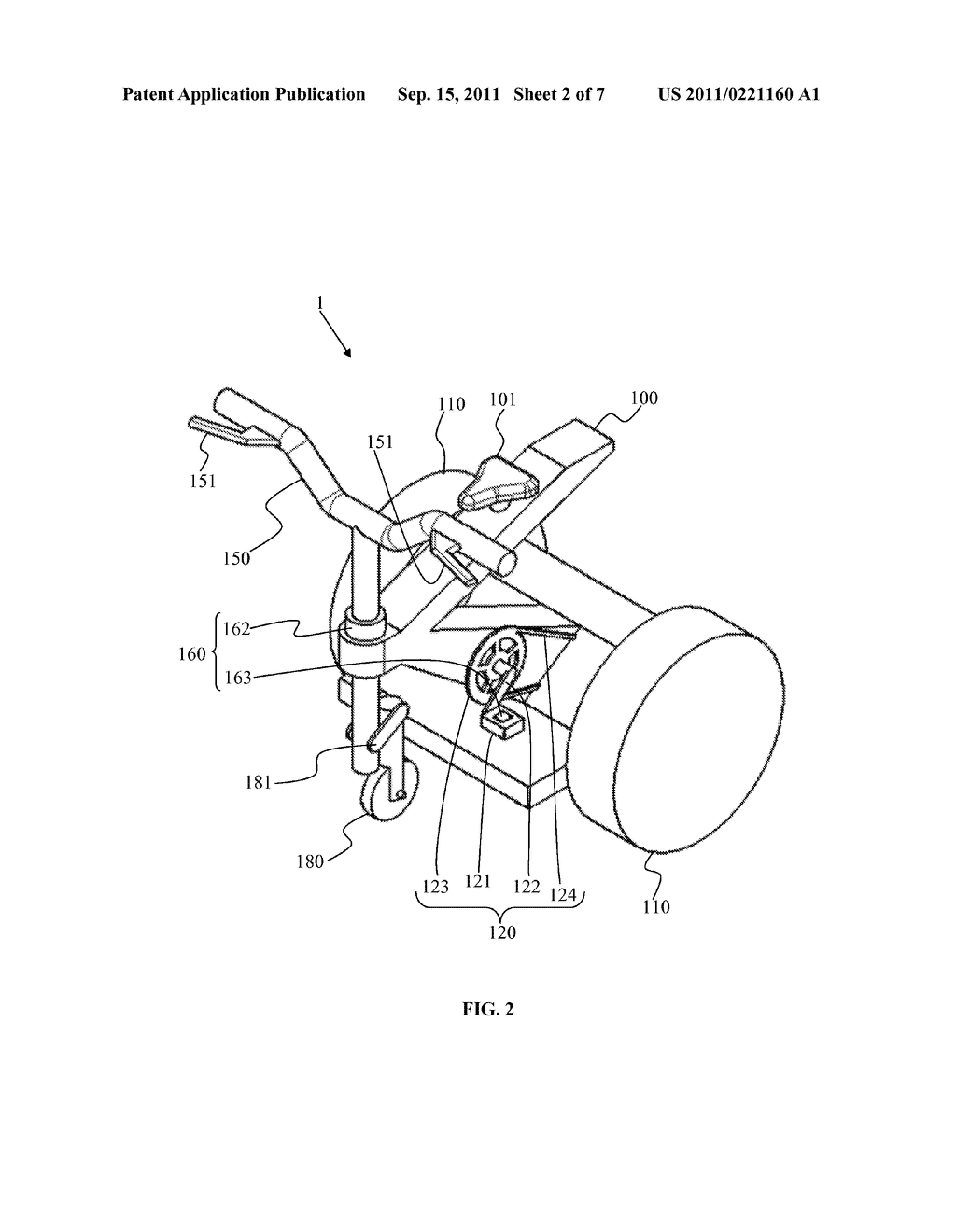 Human Powered and Electricity Balanced Personal Vehicle - diagram, schematic, and image 03