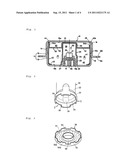 GAS GENERATOR FOR RESTRAINING DEVICE OF VEHICLE diagram and image