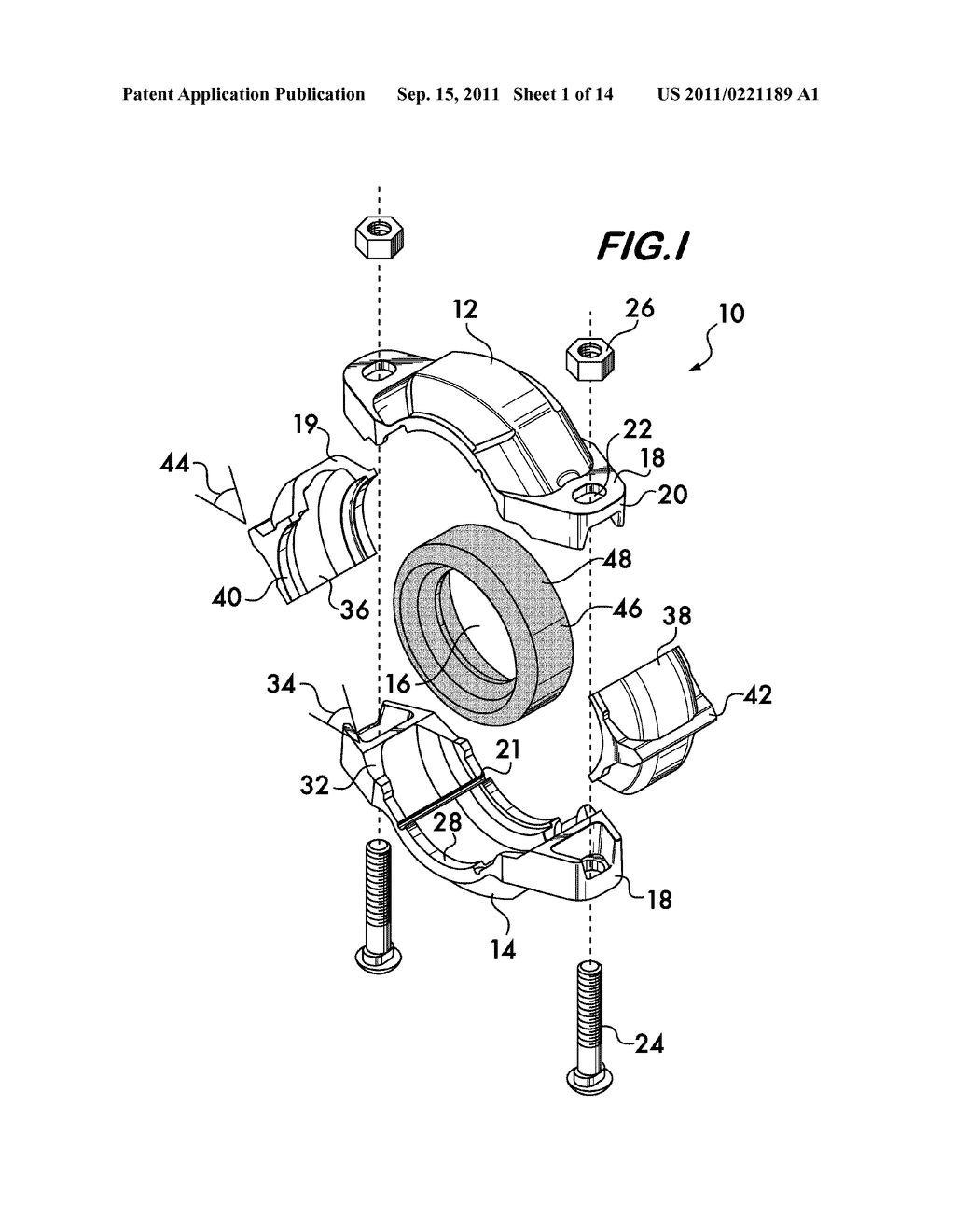 PIPE COUPLING HAVING MOVABLE GRIPPING BODIES - diagram, schematic, and image 02