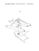 Self-propelled, laterally deployed, ocean wave energy converting power     plant / beach replenishment system / oil spill containment boom diagram and image