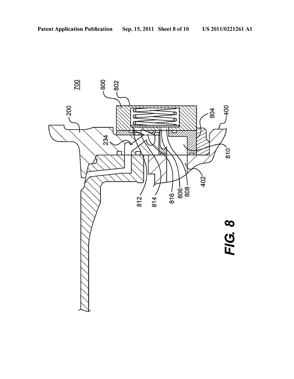 VEHICLE WHEEL ASSEMBLIES AND VALVES FOR USE WITH A CENTRAL TIRE INFLATION     SYSTEM - diagram, schematic, and image 09