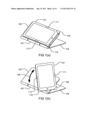 Tablet Computer Case for Multiple Viewing Orientations diagram and image