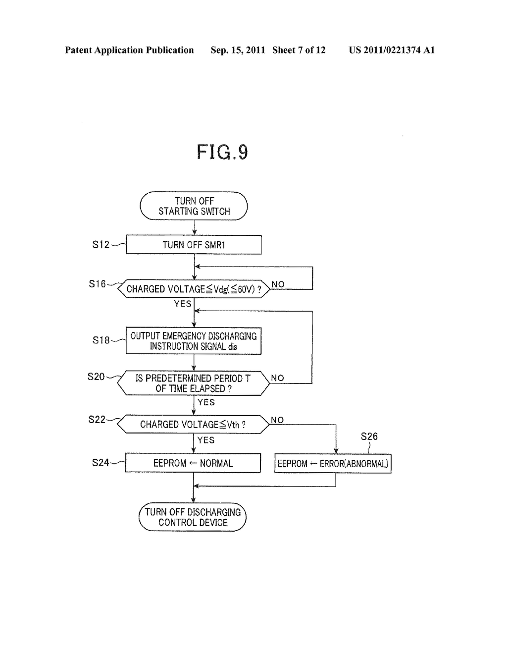 DISCHARGING CONTROL DEVICE FOR ELECTRIC POWER CONVERSION SYSTEM - diagram, schematic, and image 08