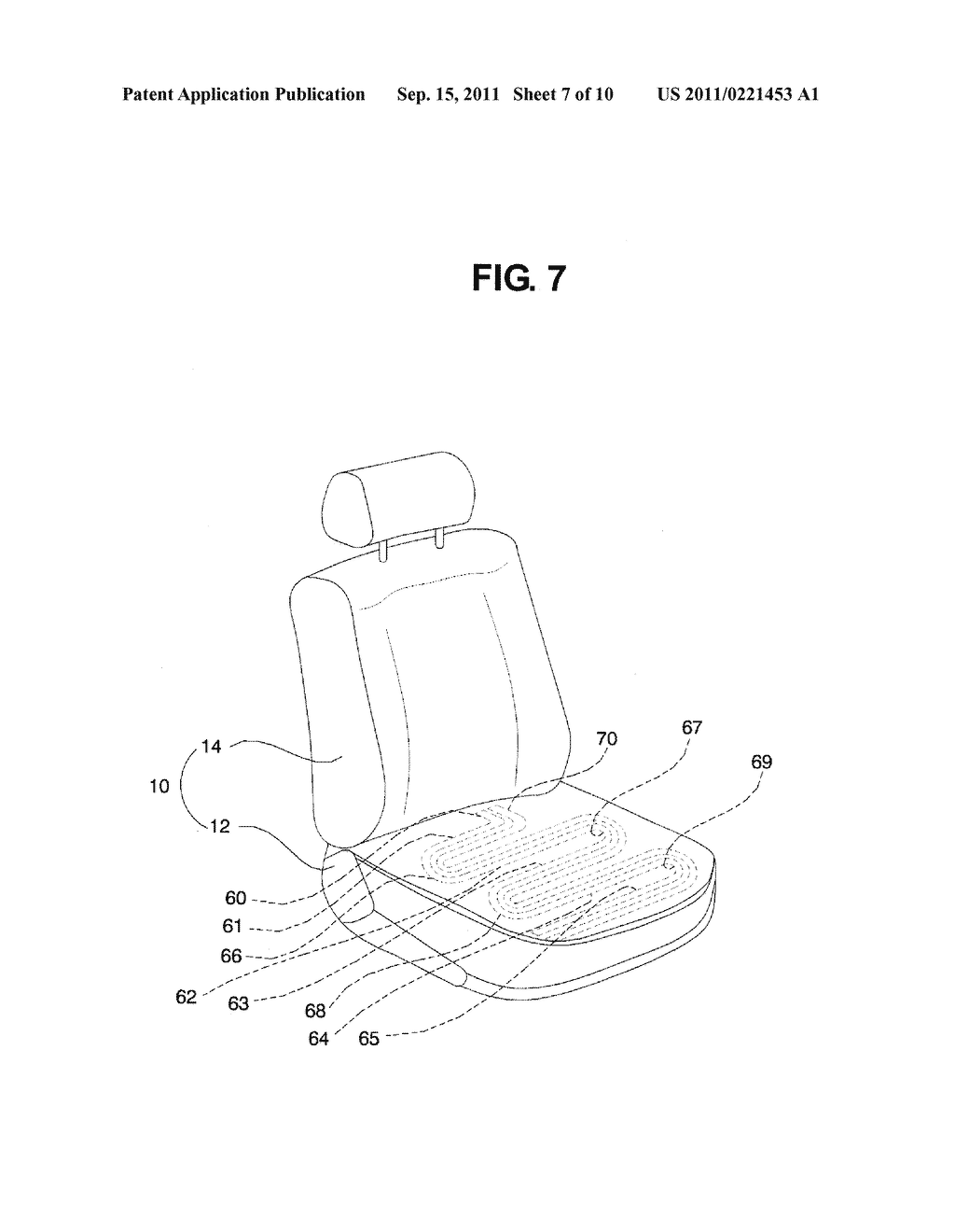 OCCUPANT CLASSIFYING DEVICE FOR AN AUTOMOBILE - diagram, schematic, and image 08