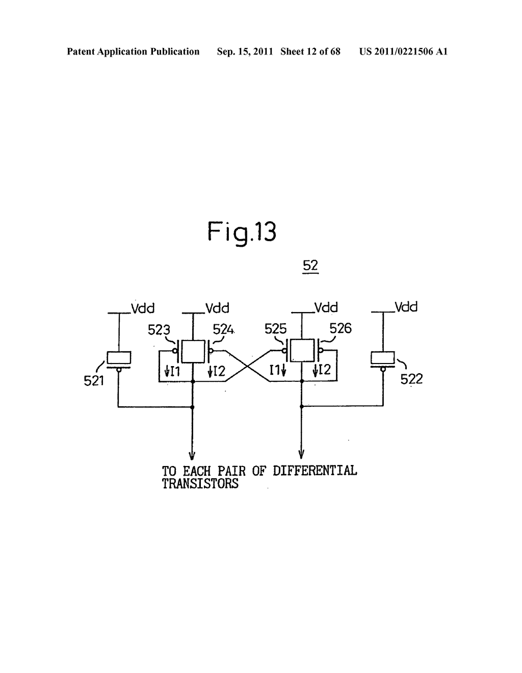 Phase-combining circuit and timing signal generator circuit for carrying     out a high-speed signal transmission - diagram, schematic, and image 13