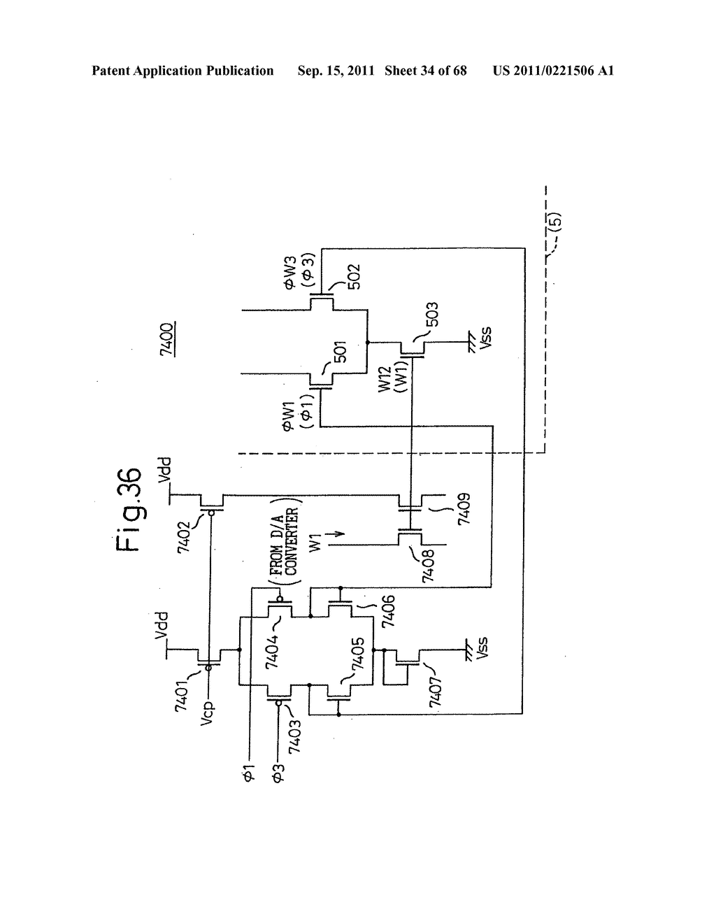Phase-combining circuit and timing signal generator circuit for carrying     out a high-speed signal transmission - diagram, schematic, and image 35