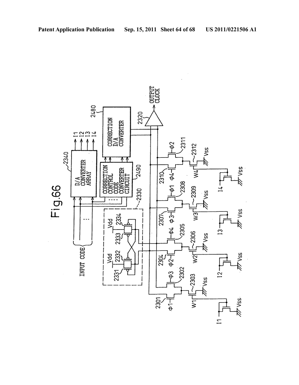 Phase-combining circuit and timing signal generator circuit for carrying     out a high-speed signal transmission - diagram, schematic, and image 65