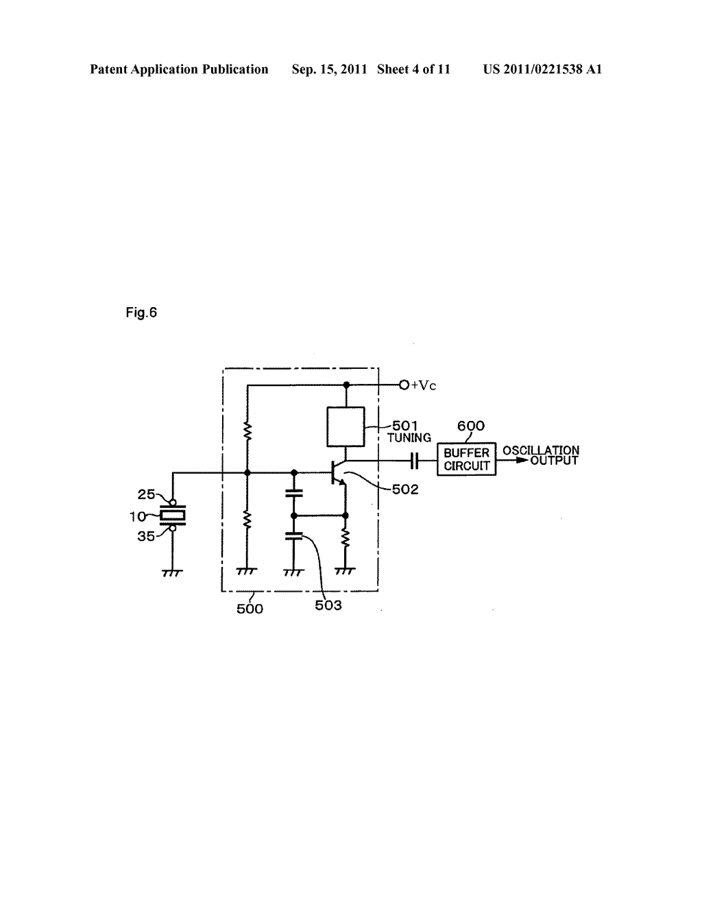 Piezoelectric oscillator - diagram, schematic, and image 05