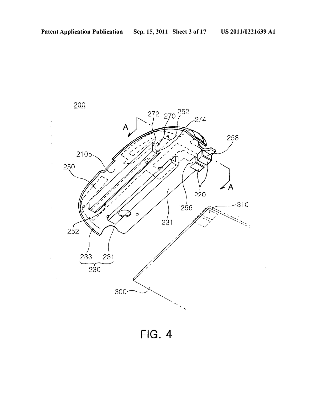 ANTENNA PATTERN FRAME, CASE OF ELECTRONIC DEVICE AND MOLD FOR     MANUFACTURING THE SAME - diagram, schematic, and image 04