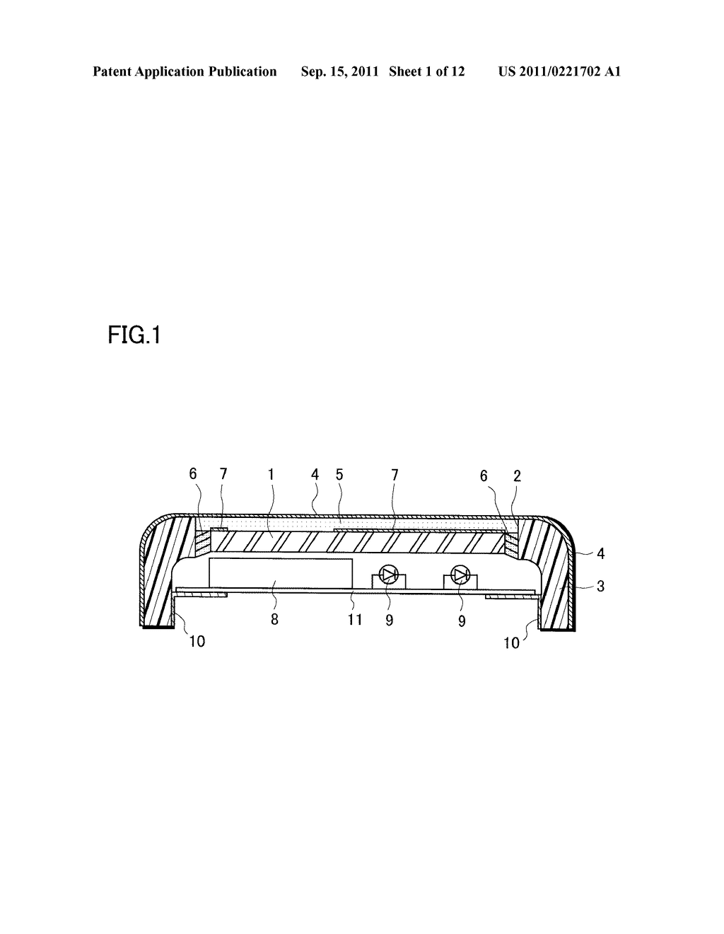 INPUT DEVICE USING TOUCH PANEL - diagram, schematic, and image 02