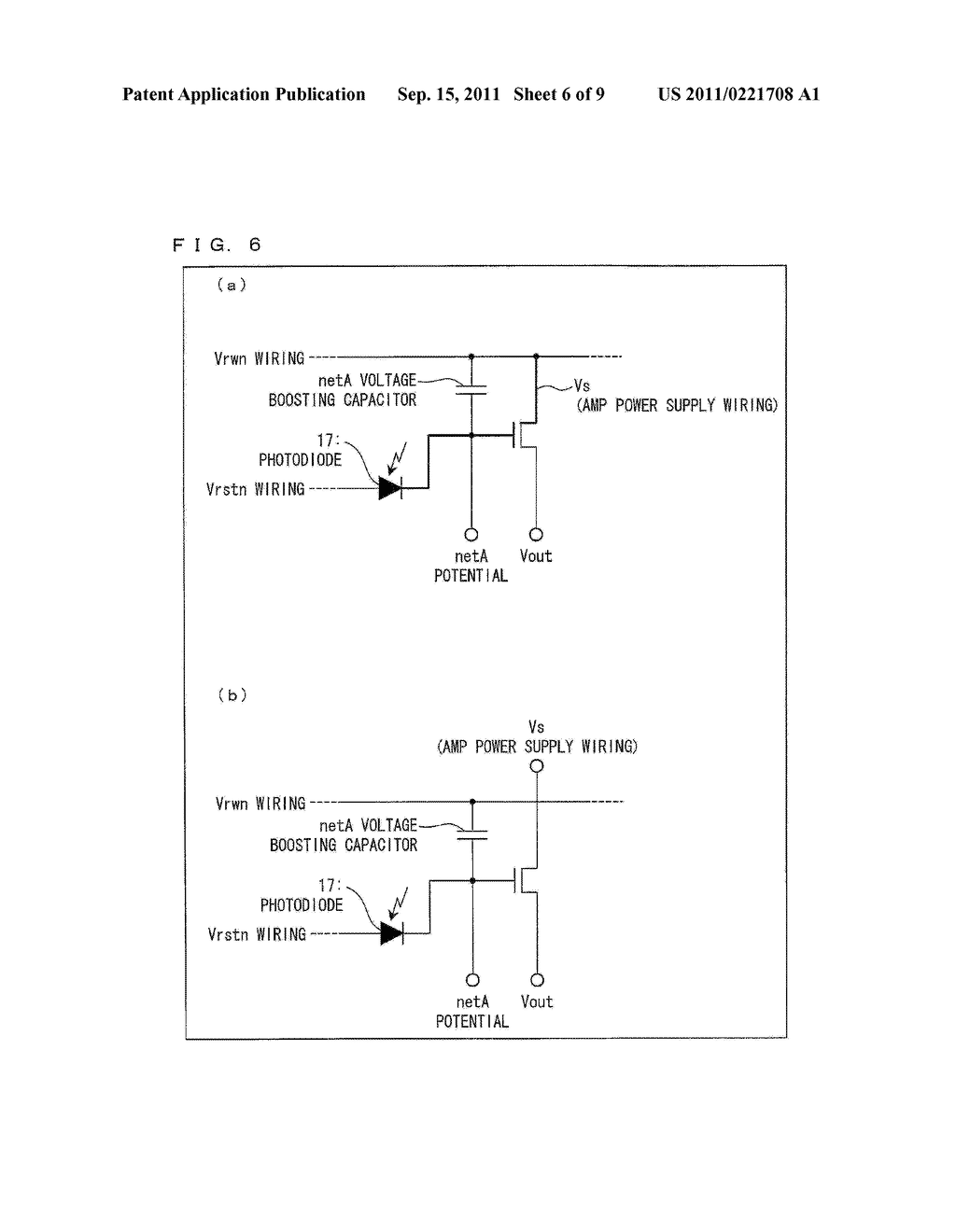 TWO-DIMENSIONAL SENSOR ARRAY, DISPLAY DEVICE, AND ELECTRONICS DEVICE - diagram, schematic, and image 07