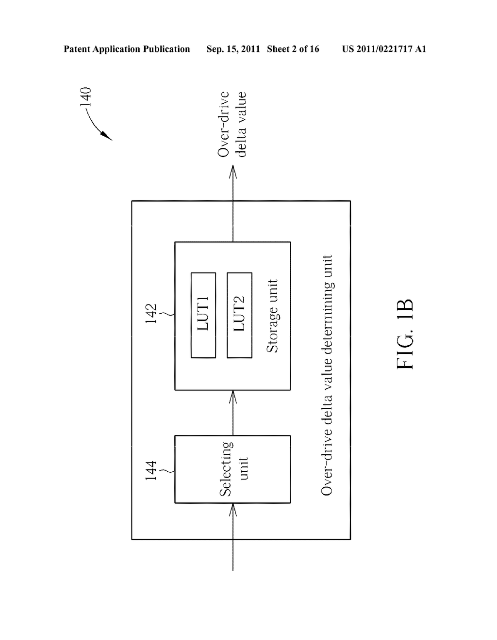 OVER-DRIVE CONTROLLER APPLIED TO A DISPLAY PANEL AND METHOD FOR OVER-DRIVE     CONTROL THEREIN - diagram, schematic, and image 03