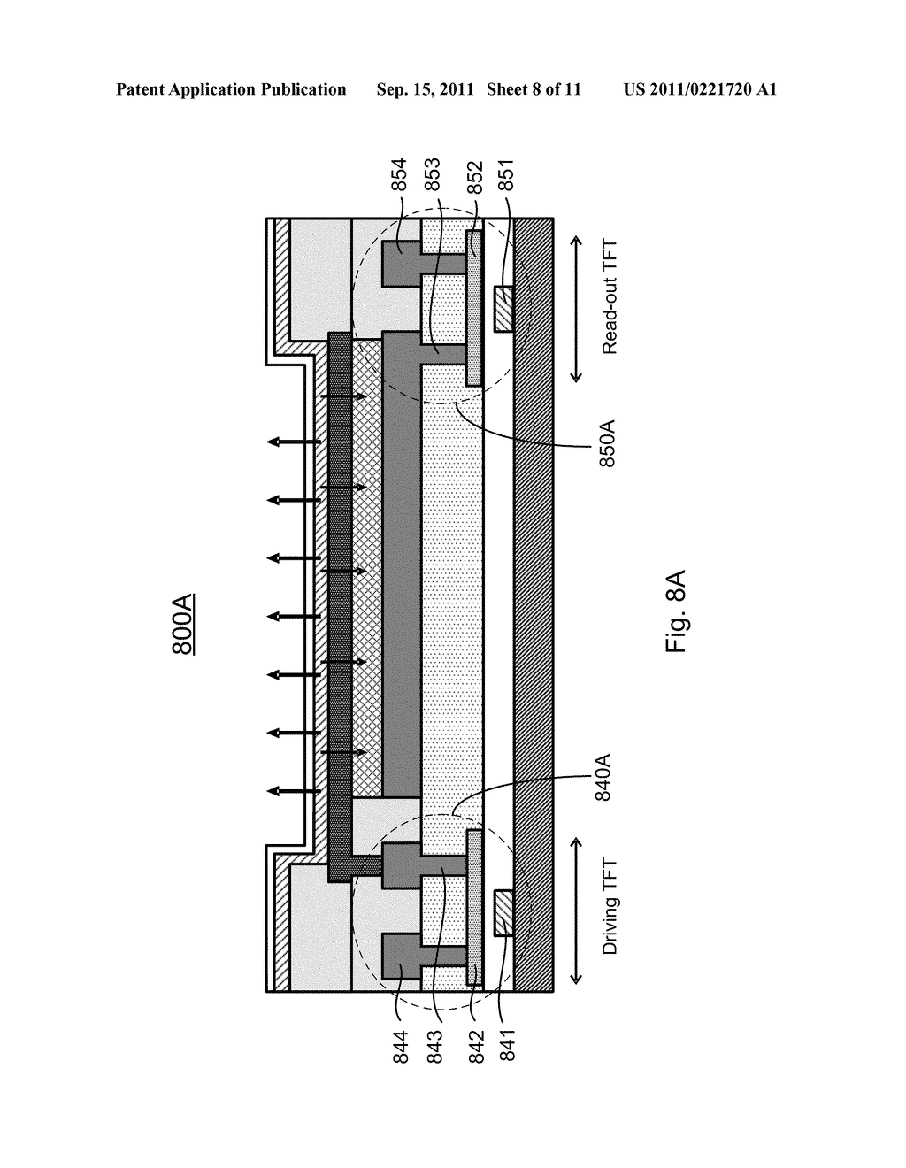 AMOLED DISPLAY WITH OPTICAL FEEDBACK COMPENSATION - diagram, schematic, and image 09