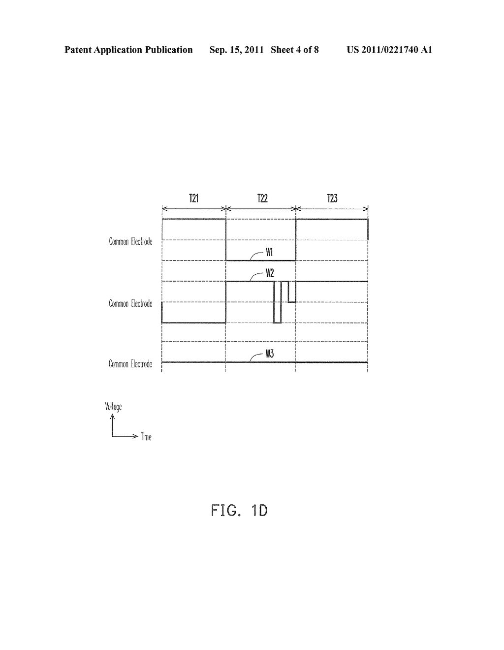 DRIVING METHOD OF ELECTROPHORETIC DISPLAY - diagram, schematic, and image 05