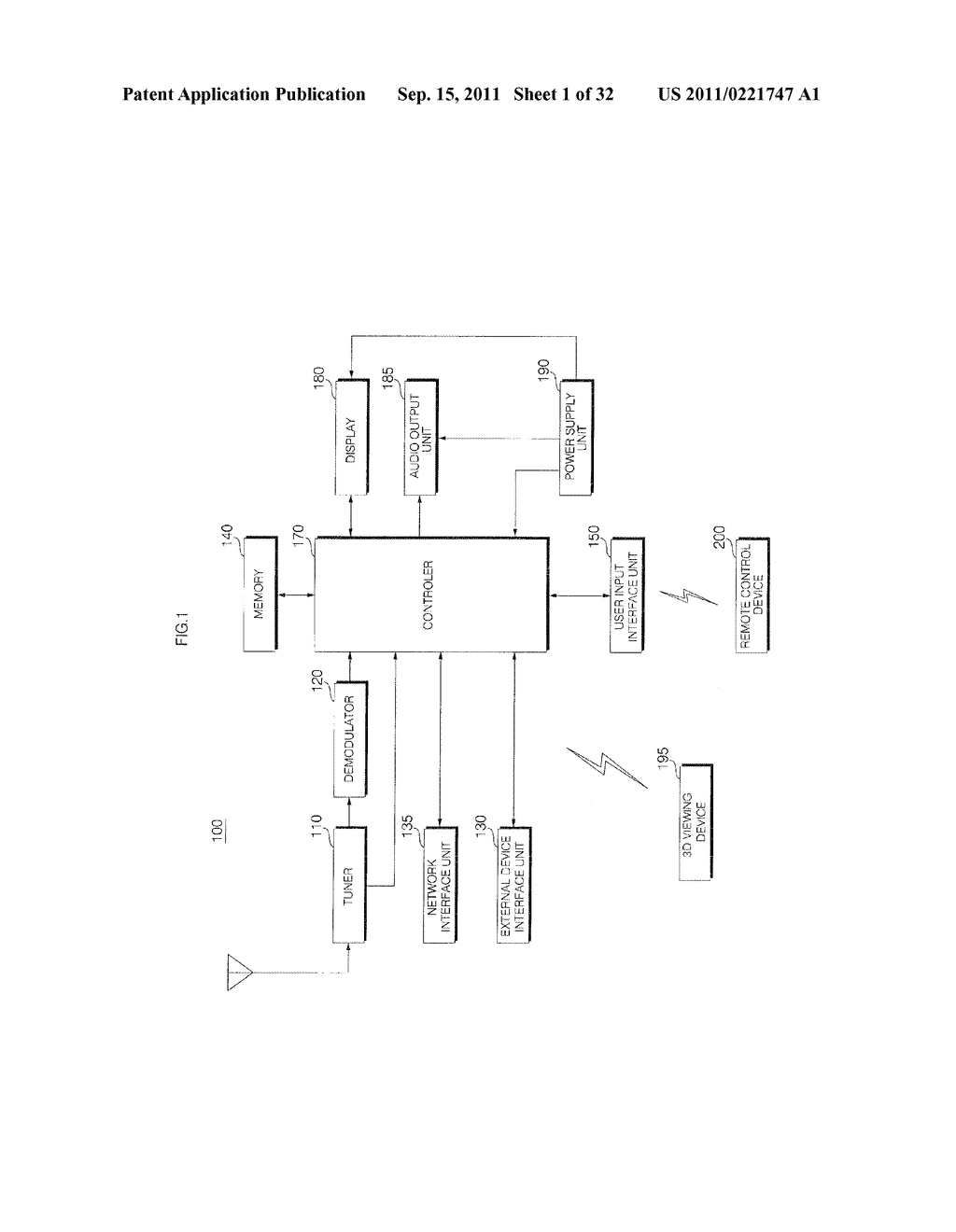 IMAGE DISPLAY DEVICE AND METHOD FOR OPERATING THE SAME - diagram, schematic, and image 02