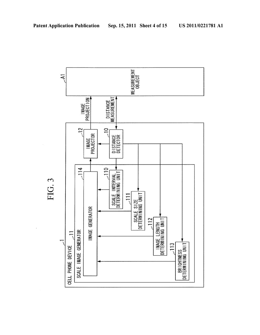 PROJECTION DEVICE, PROJECTION DEVICE CONTROL METHOD, AND PROJECTION DEVICE     CONTROL PROGRAM - diagram, schematic, and image 05