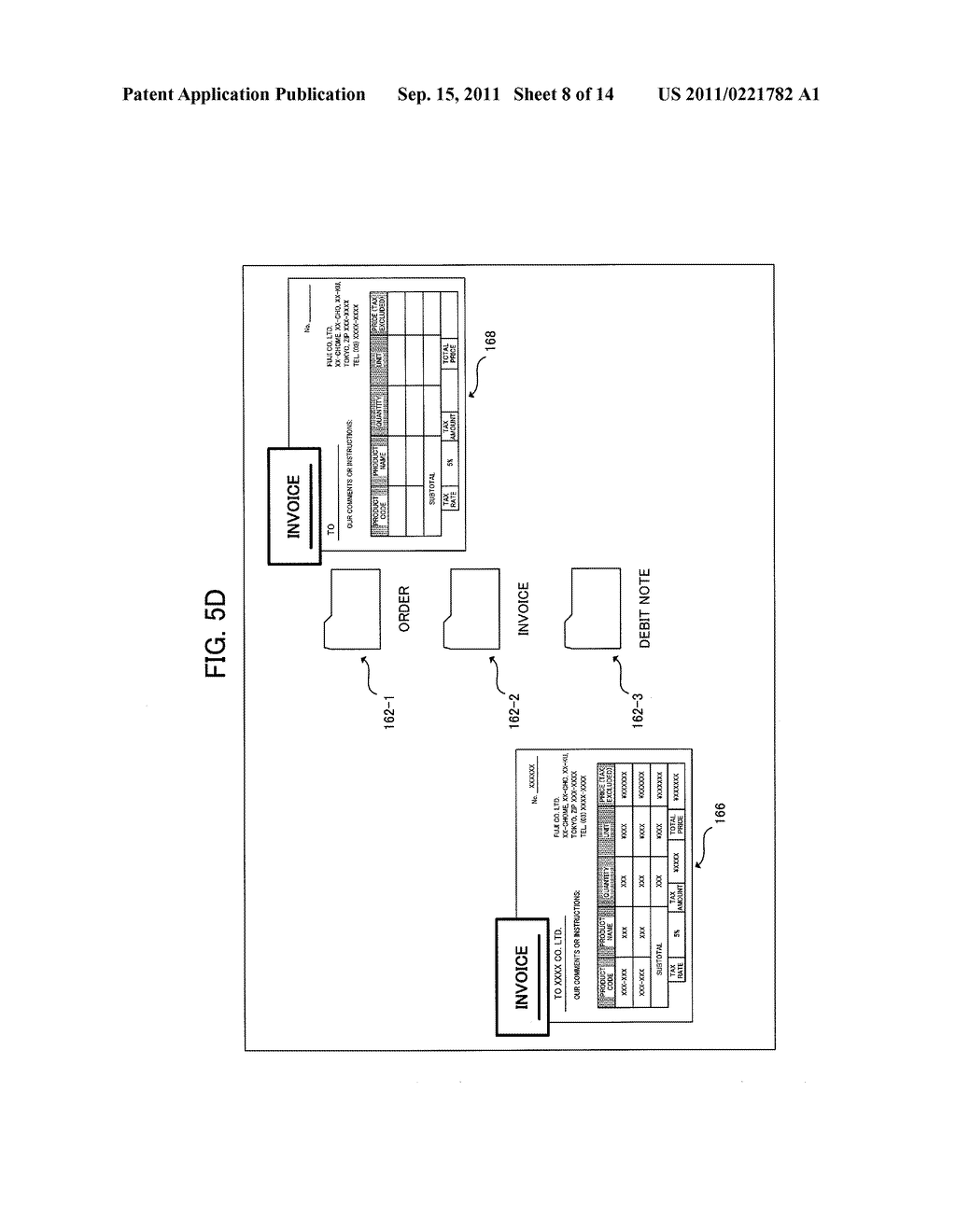 ELECTRONIC DOCUMENT PROCESSING APPARATUS, COMPUTER READABLE MEDIUM STORING     PROGRAM AND METHOD FOR PROCESSING ELECTRONIC DOCUMENT - diagram, schematic, and image 09