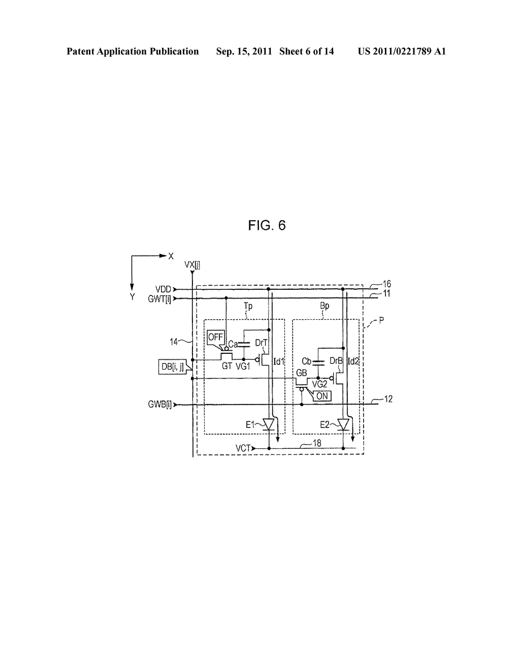 LIGHT EMITTING DEVICE, ELECTRONIC APPARATUS, AND METHOD OF DRIVING LIGHT     EMITTING DEVICE - diagram, schematic, and image 07
