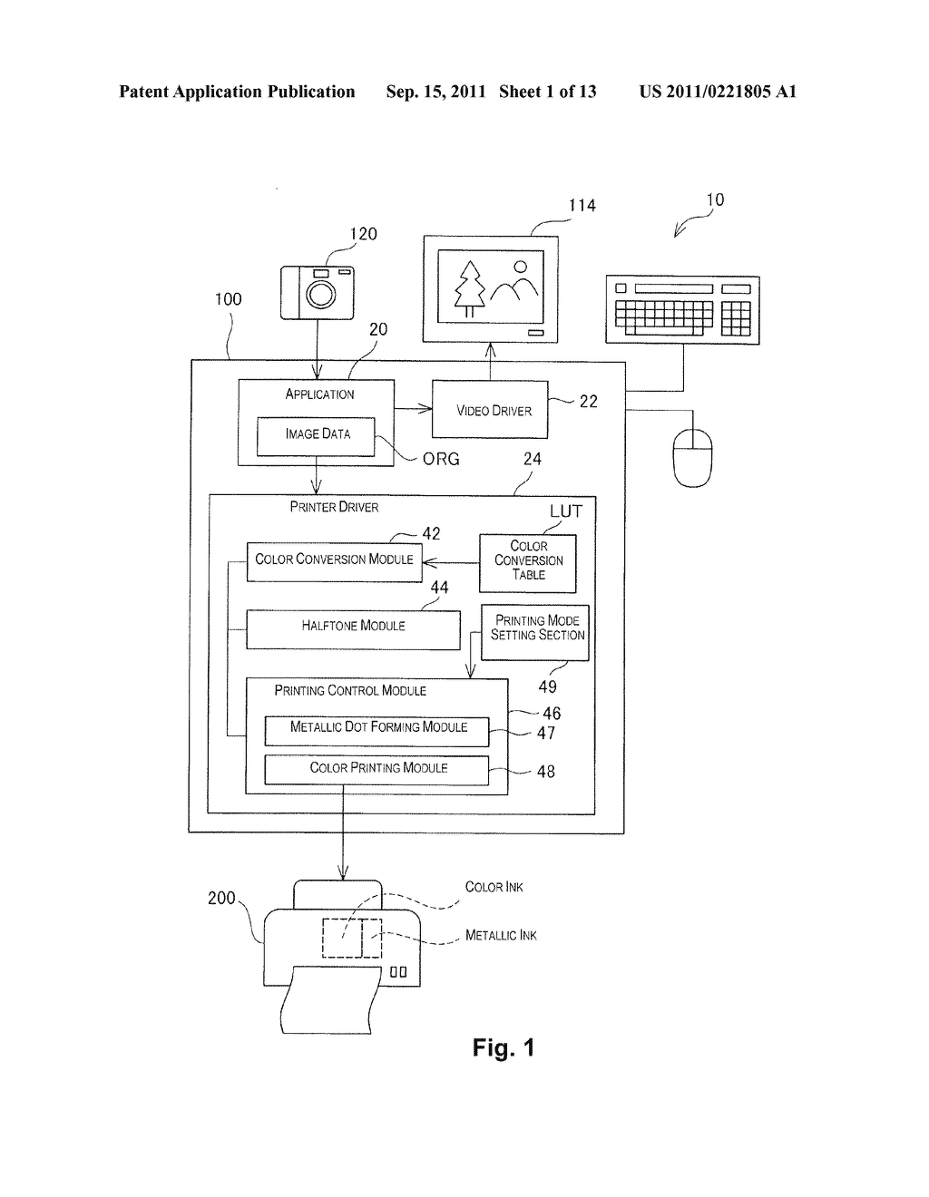 PRINTING DEVICE AND PRINTING METHOD - diagram, schematic, and image 02