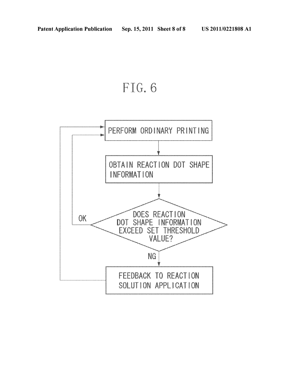 METHOD FOR OBTAINING REACTION SOLUTION DOT SHAPE INFORMATION - diagram, schematic, and image 09