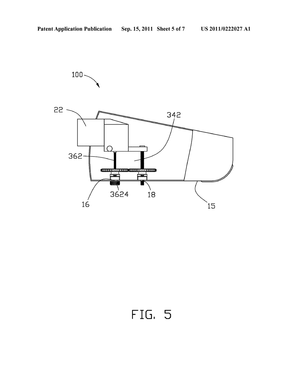 PROJECTOR WITH LENS HEIGHT ADJUSTING FUNCTION - diagram, schematic, and image 06