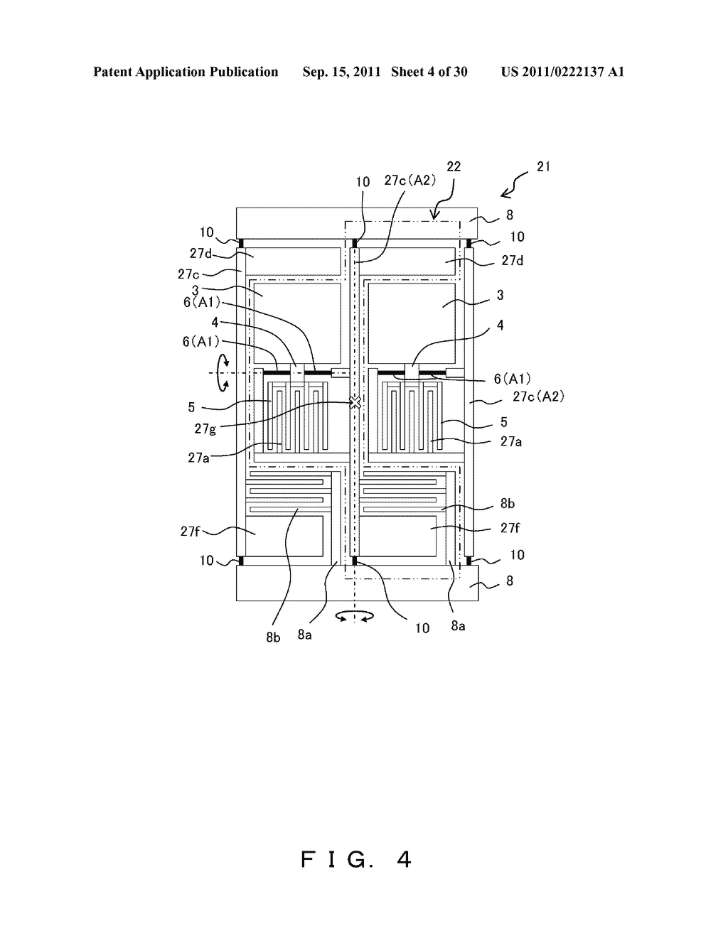 MICRO-MIRROR ARRAY AND OPTICAL SWITCH - diagram, schematic, and image 05