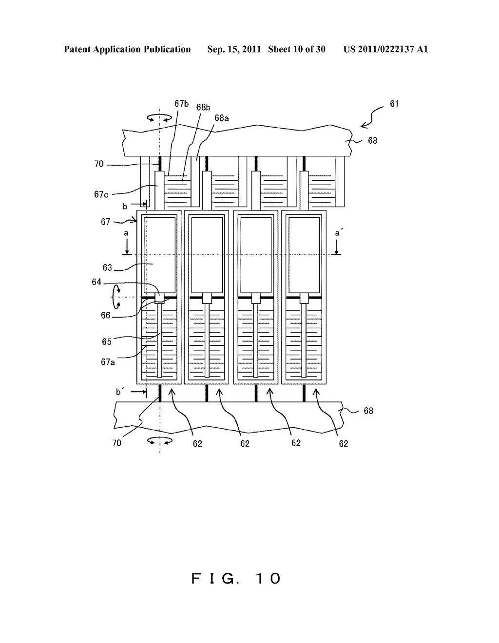 MICRO-MIRROR ARRAY AND OPTICAL SWITCH - diagram, schematic, and image 11