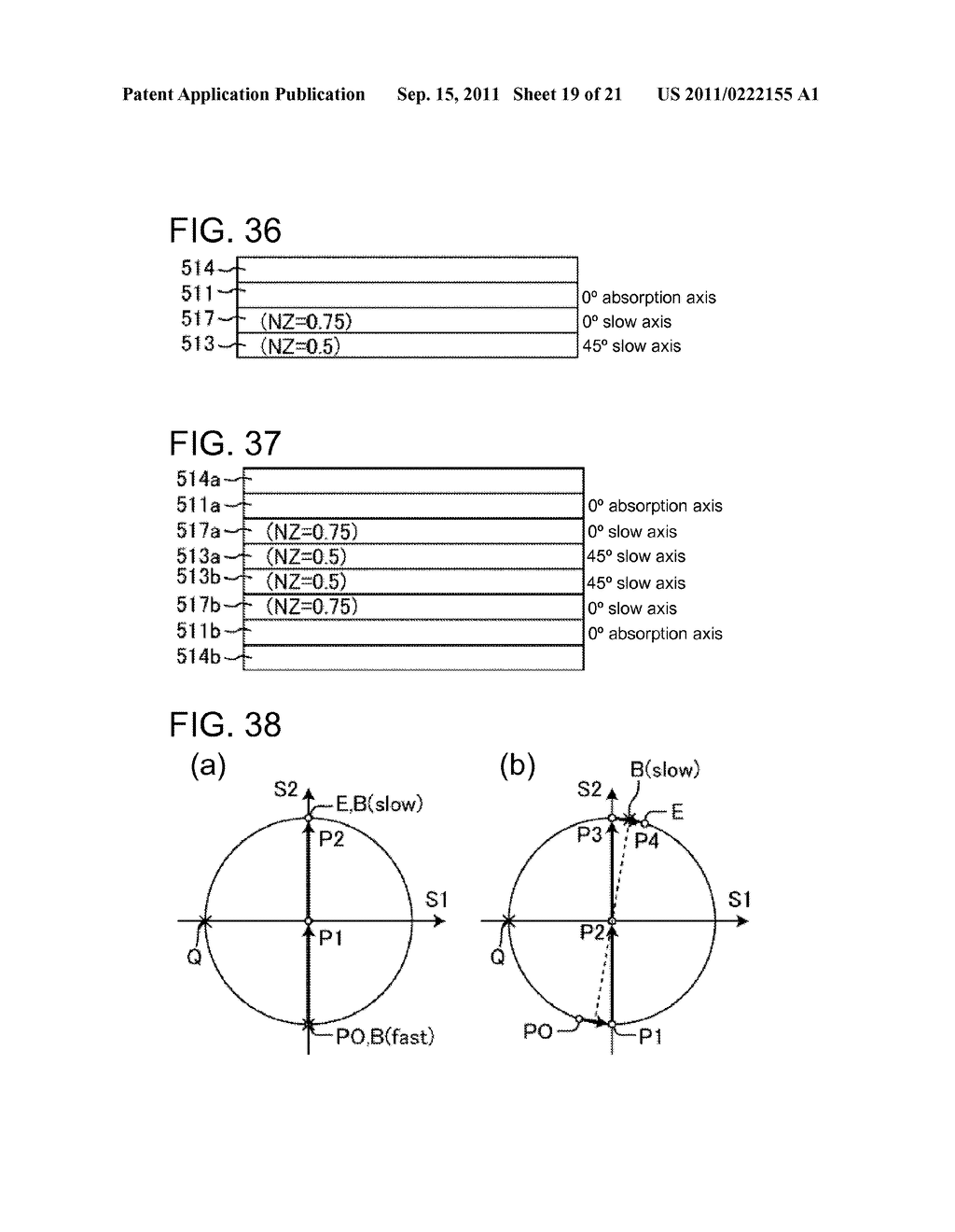 CIRCULARLY POLARIZING PLATE AND DISPLAY DEVICE - diagram, schematic, and image 20