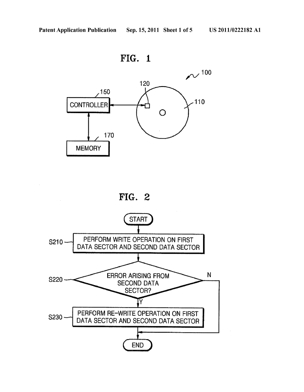 DISK DEVICE AND WRITE METHOD - diagram, schematic, and image 02