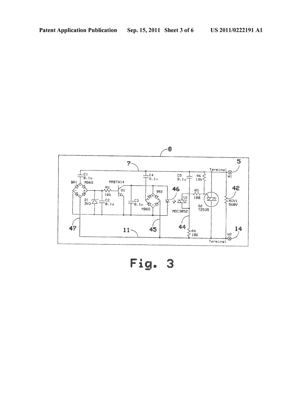 Two Terminal Arc Suppressor - diagram, schematic, and image 04