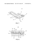 ELECTRONIC DEVICE CASE, MOLD FOR MANUFACTURING THE SAME, AND MOBILE     COMMUNICATIONS TERMINAL diagram and image