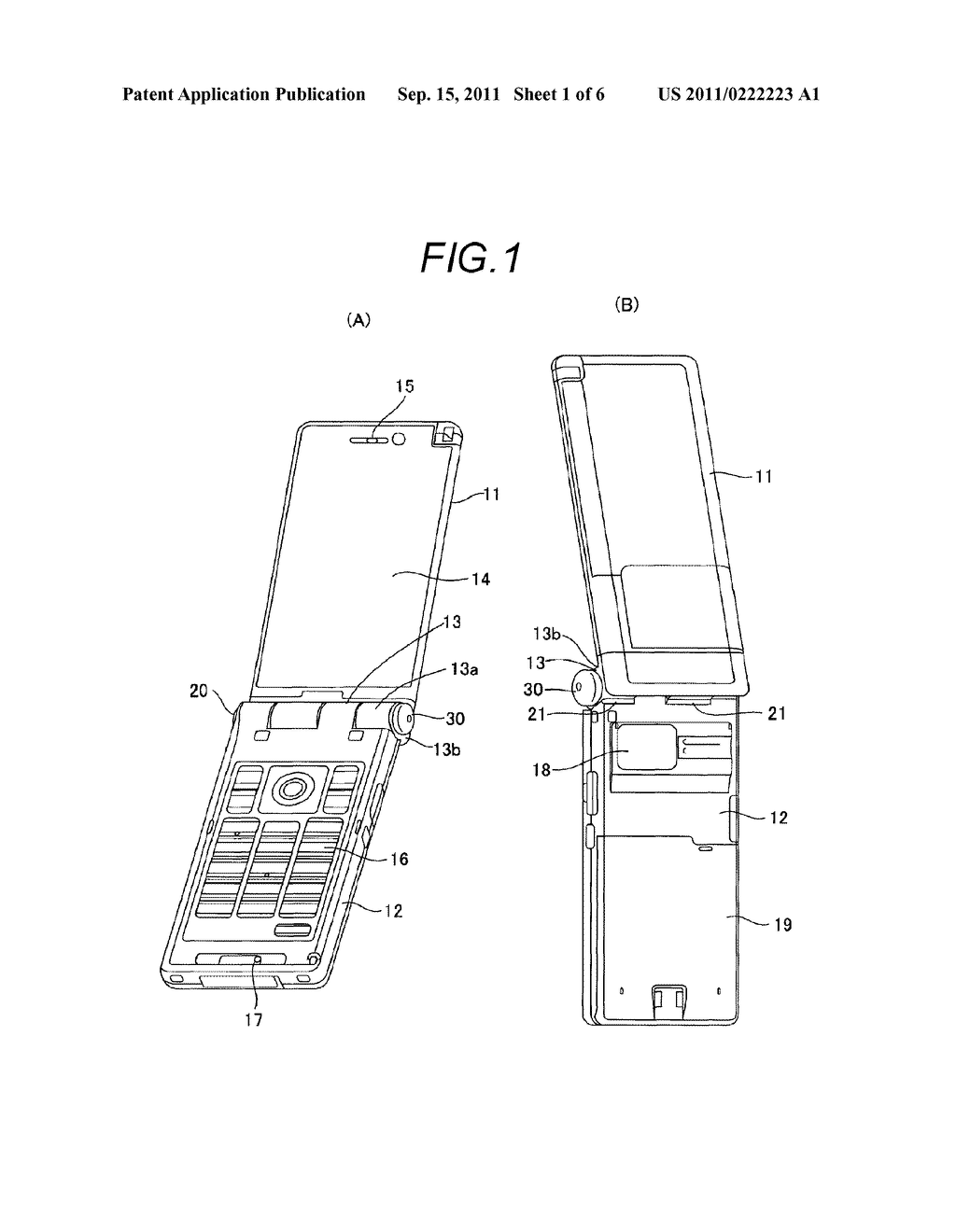 FOLDING PORTABLE ELECTRONIC DEVICE - diagram, schematic, and image 02