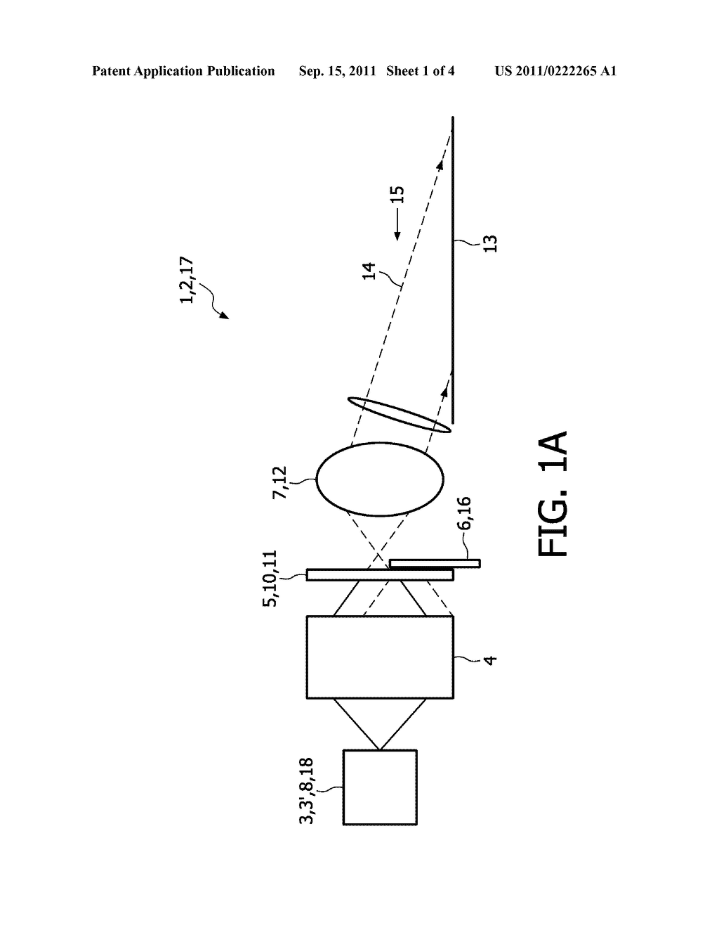 LIGHTING DEVICE AND METHOD OF GENERATING OUTPUT ILLUMINATION - diagram, schematic, and image 02