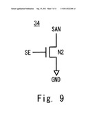 SEMICONDUCTOR STORAGE DEVICE AND ITS CELL ACTIVATION METHOD diagram and image