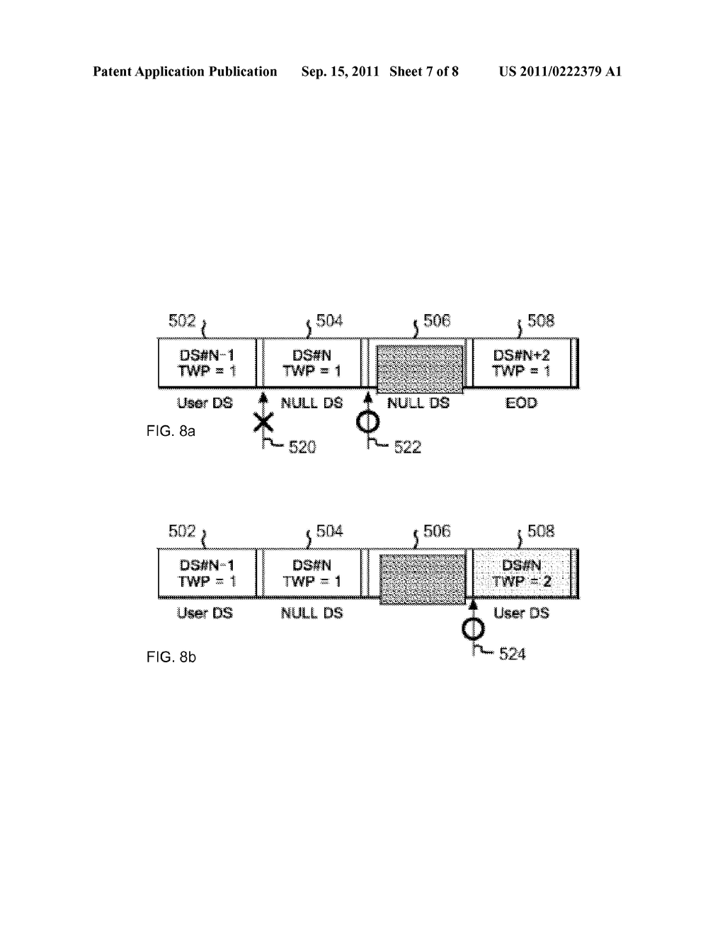 METHOD FOR CONTROLLING OVERWRITING OF DATA BY TAPE RECORDING APPARATUS ,     PROGRAM FOR CONTROLLING OVERWRITING , AND TAPE RECORDING APPARATUS - diagram, schematic, and image 08
