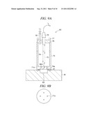 PROBE FOR TEMPERATURE MEASUREMENT, TEMPERATURE MEASURING SYSTEM AND     TEMPERATURE MEASURING METHOD USING THE SAME diagram and image