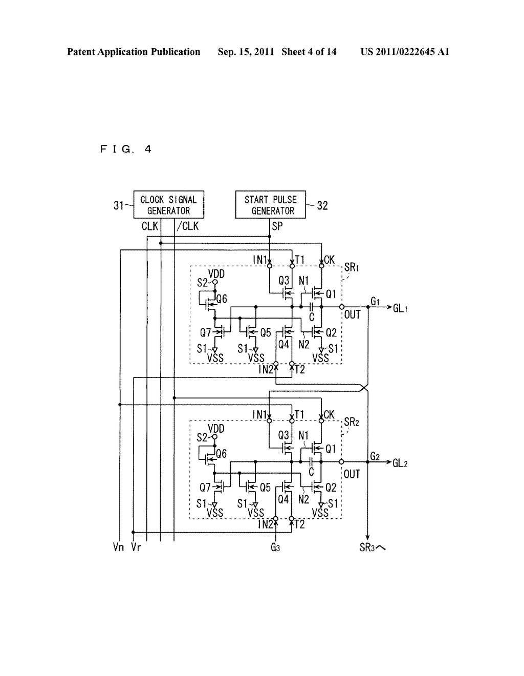 SCANNING LINE DRIVING CIRCUIT - diagram, schematic, and image 05