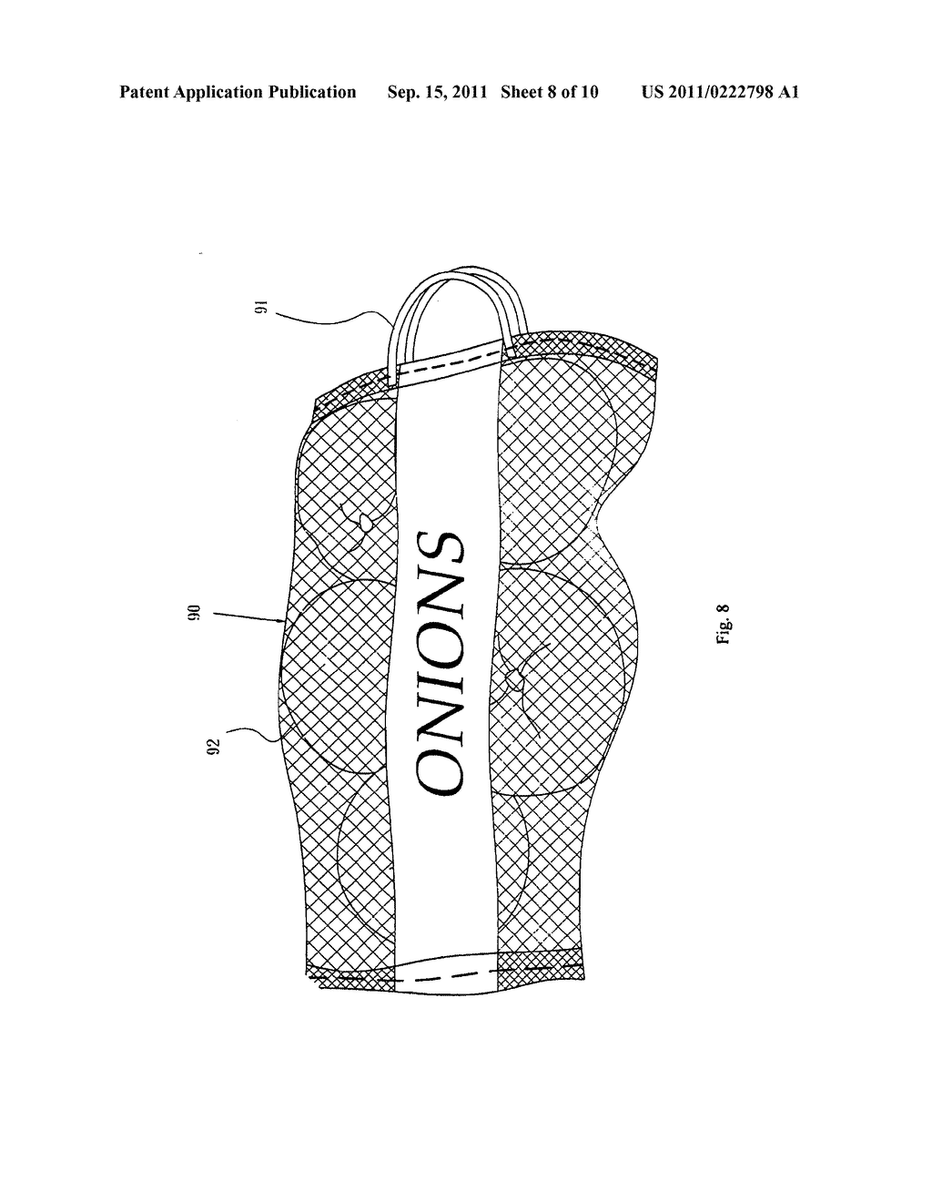 Tube mesh bag - diagram, schematic, and image 09